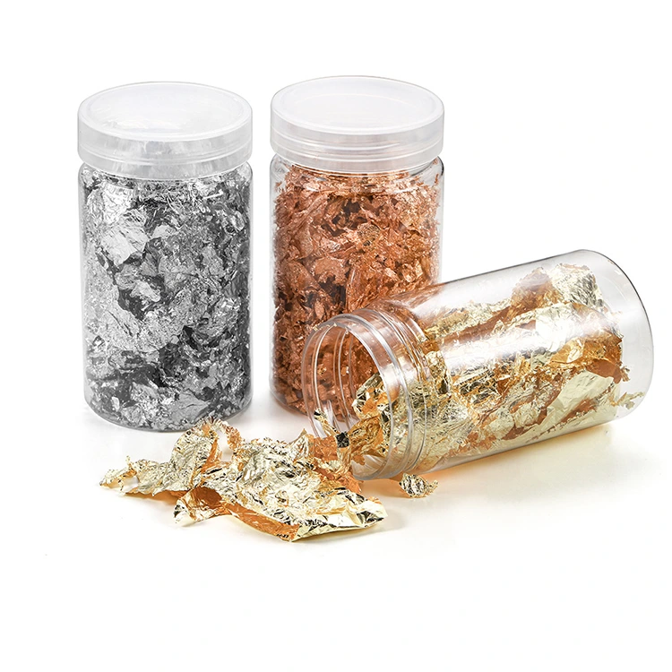 நொறுக்கப்பட்ட தங்க இலை